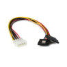 12 LP4 to 2x latching SATA Y Cable