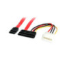 StarTech 18in SATA Serial ATA Data and Power Combo Cable