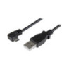 StarTech Micro-USB Charge & Sync Cable - Right-Angle Micro-USB 1m 3ft