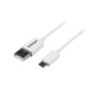 StarTech 2m White Micro USB Cable - A to Micro B