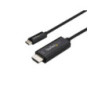 StarTech 1m / 3 ft USB C to HDMI Cable - 4K at 60Hz - Black