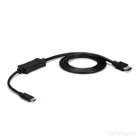 StarTech 3 ft 1m USB C to eSATA Cable - HDD SSD ODD - USB 3.0 5Gbps