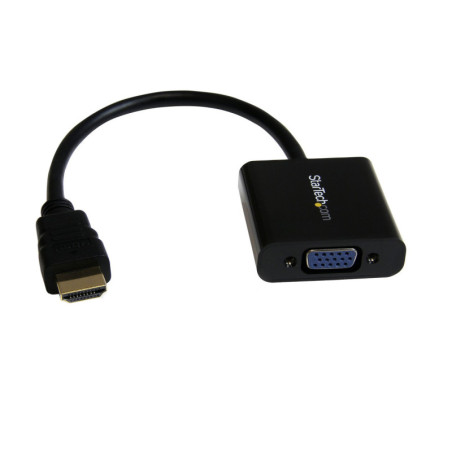 StarTech HDMI Laptop to VGA Monitor Adapter - HDMI Male to HD15 Female