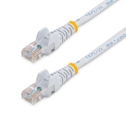 1mWhiteSnaglessUTPCat5ePatchCable