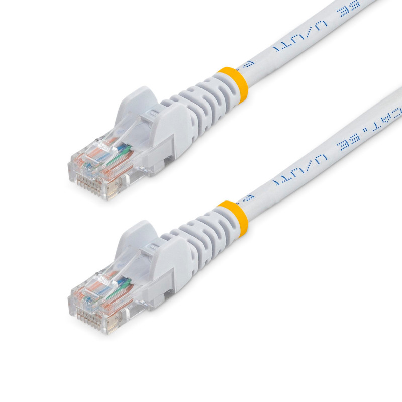 1mWhiteSnaglessUTPCat5ePatchCable