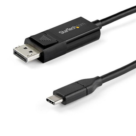 StarTech 3.3 ft. (1 m) USB C to DisplayPort 1.4 Cable - Bidirectional