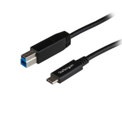 StarTech 1m 3 ft USB C to USB B Printer Cable - M/M - USB 3.1 10Gbps