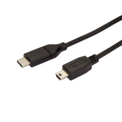 StarTech 2m 6 ft USB C to Mini USB Cable - M/M - USB 2.0