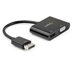 StarTech DisplayPort to HDMI VGA Adapter - 4K 60Hz - DP Video Adapter