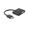 StarTech DisplayPort to HDMI VGA Adapter - 4K 60Hz - DP Video Adapter