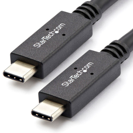 StarTech 3ft USB C Cable with PD (5A) - USB 3.1 (10Gbps) - Certified