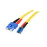 4m SM Duplex Fiber Patch Cable LC to SC