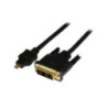 1m Micro HDMI to DVI-D Cable - M/M