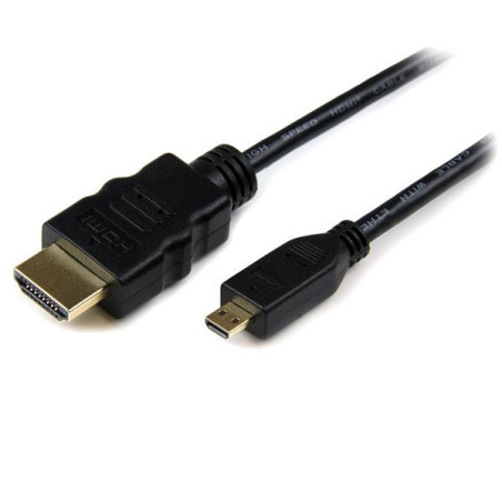 StarTech 2 m High Speed HDMI Cable with Ethernet HDMI to HDMI Micro