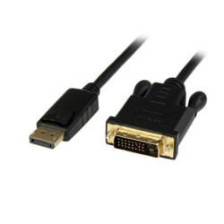 StarTech 3ft DisplayPort to DVI Active Adapter Converter Cable Black