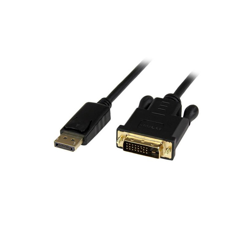 StarTech 3ft DisplayPort to DVI Active Adapter Converter Cable Black