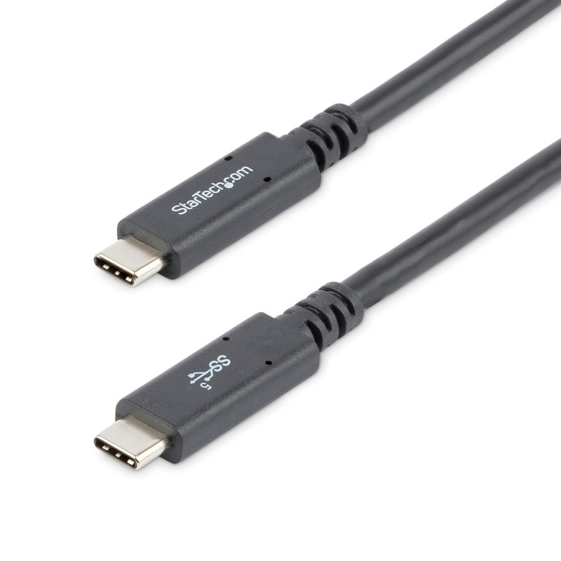 StarTech 6in USB C to USB C Cable 5A PD USB 3.0 5Gbps USB-IF Certified