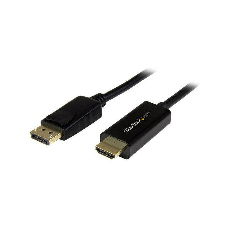 StarTech 6 ft DisplayPort to HDMI converter cable DP to HDMI 4K