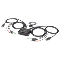 StarTech 2 Port USB 4K60Hz DisplayPort KVM Switch
