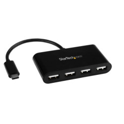 StarTech 4-Port USB-C Hub - Mini Hub - USB-C to 4x USB-A - USB 2.0