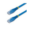 7 FT BLUE MOLDED CAT6 UTP PATCH CABLE