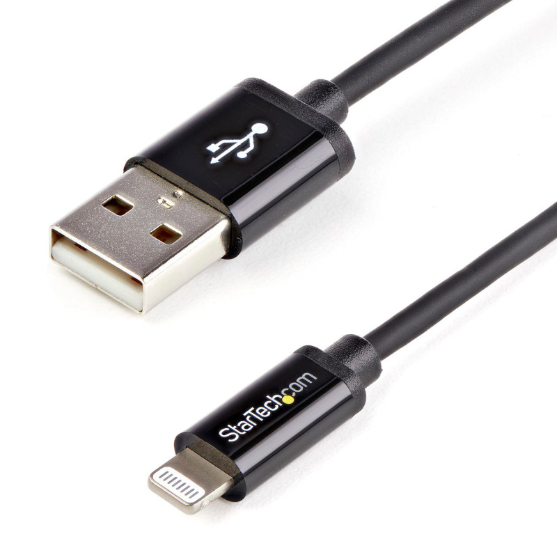 2m Black 8-pin Lightning to USB Cable