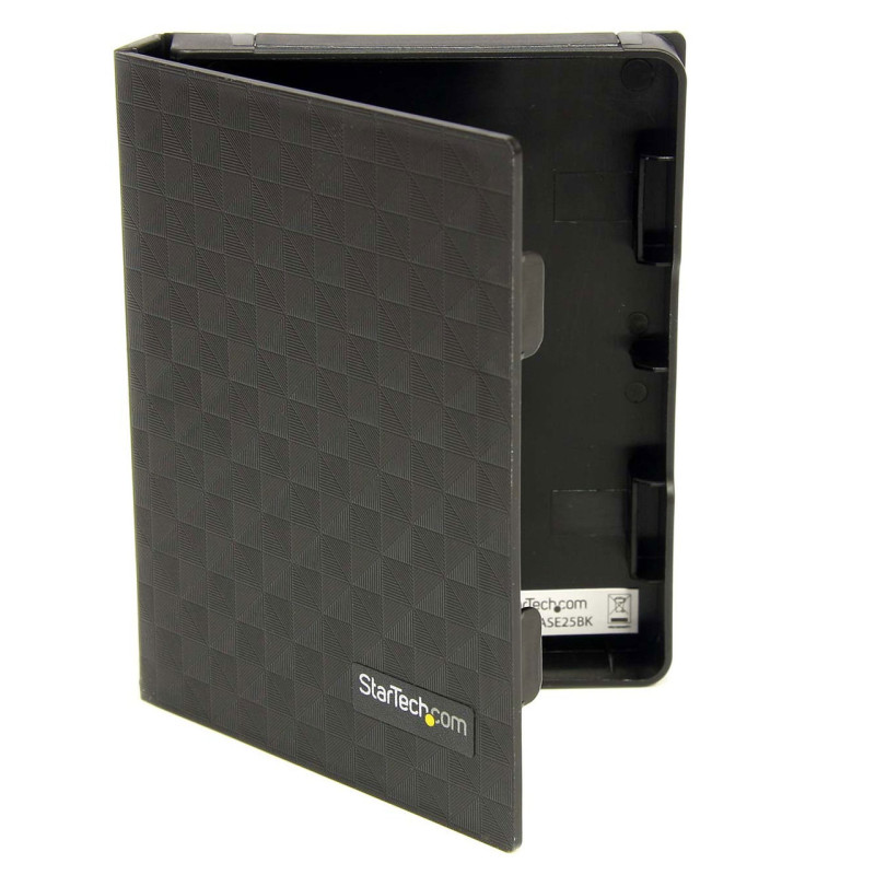 StarTech 2.5in Anti-Static Hard Drive Protector Case - Black (3pk)