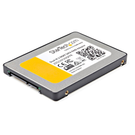 StarTech 2x M.2 SSD to 2.5in SATA Adapter with RAID and TRIM Support