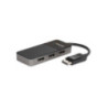 StarTech 3 Port DisplayPort MST Hub - 3x4K - DP 1.4 Monitor Splitter