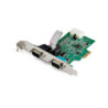 StarTech 2 Port PCI Express RS232 Serial Adapter Card - 16950 UART