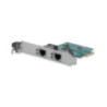 StarTech 2 Port 1 Gbps PCIe Ethernet Network Adapter
