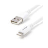 StarTech 3m 10ft Long White Apple Lightning to USB Cable