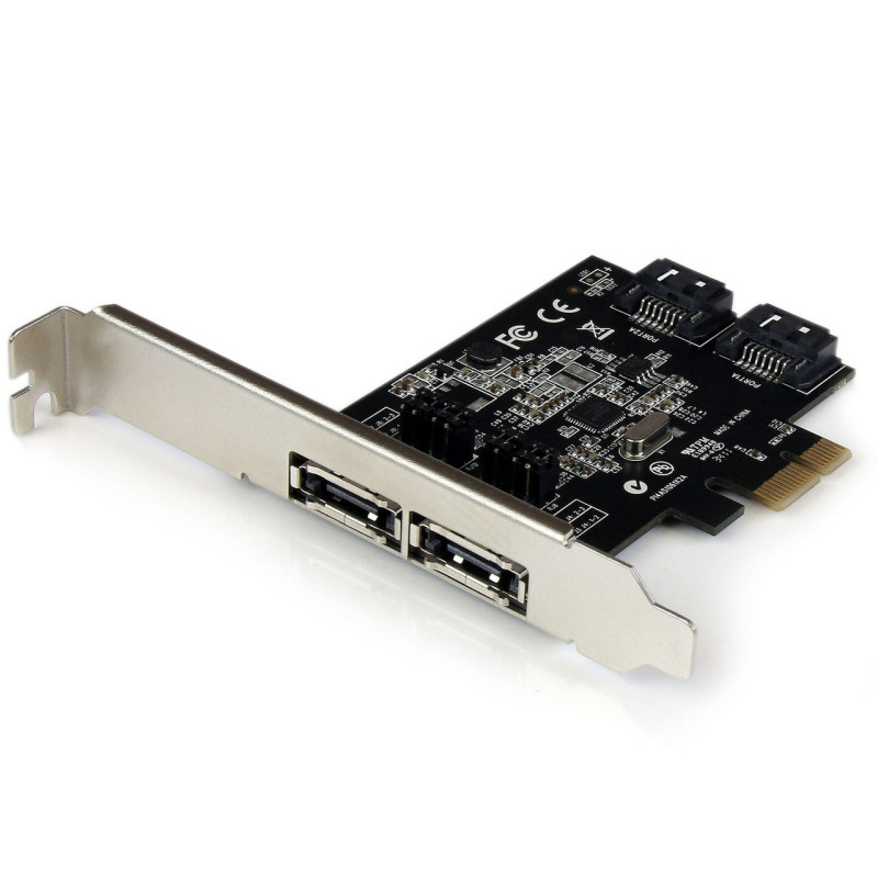 StarTech 2x eSATA + 2x SATA III 6 Gbps PCI Express Controller Card