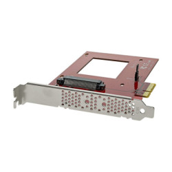 StarTech U.2 to PCIe Adapter - 2.5in U.2 NVMe SSD - SFF-8639 - x4 PCIe