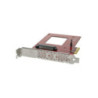 StarTech U.2 to PCIe Adapter - 2.5in U.2 NVMe SSD - SFF-8639 - x4 PCIe