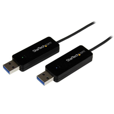 2 Port USB 3 KVM Switch w/ File Transfer