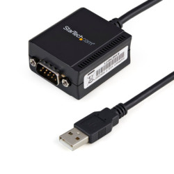 StarTech 1 Port FTDI USB to Serial Adapter Cable with COM Retention