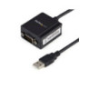 StarTech 1 Port FTDI USB to Serial Adapter Cable with COM Retention