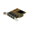 StarTech 4 Port PCIe Gigabit NIC Network Adapter Card - Quad Port