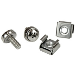 StarTech M5 Cage Nuts and M5 Rack Screws - 20 PKG - M5 Screws & Nuts