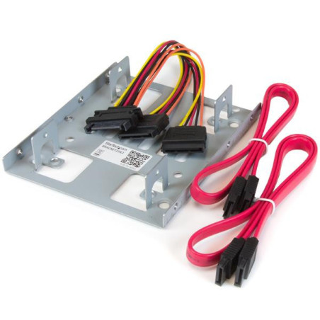 StarTech Dual 2.5in SATA HDD/SSD to 3.5in Bay Mounting Bracket Adapter