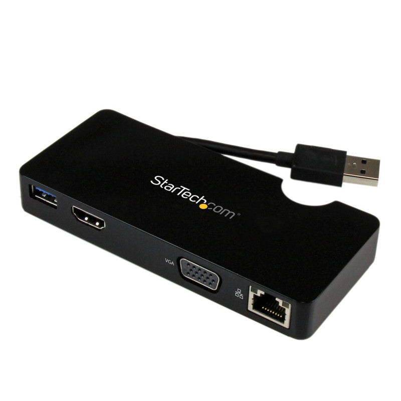 StarTech Portable Laptop Docking Station - HDMI or VGA - USB 3.0 Dock