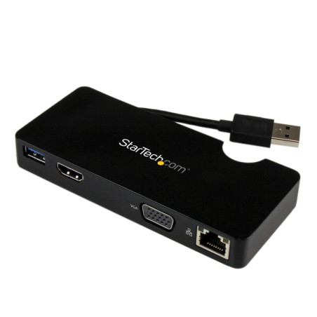 StarTech Portable Laptop Docking Station - HDMI or VGA - USB 3.0 Dock