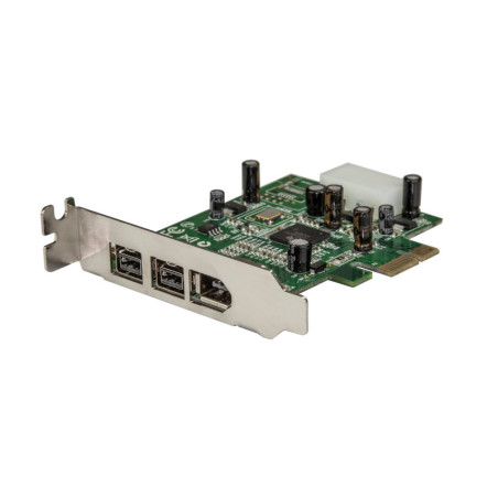 StarTech 3 Port 2b 1a Low Profile 1394 PCI Express FireWire Card
