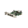 StarTech 3 Port 2b 1a Low Profile 1394 PCI Express FireWire Card