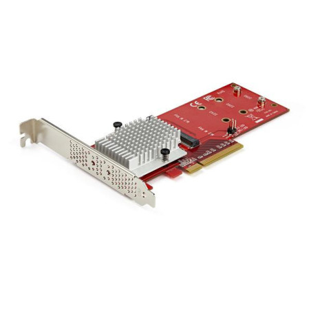 StarTech StarTech.com x8 Dual M.2 PCI Express SSD Adapter - PCIe 3.0