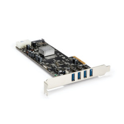 StarTech 4Port PCIe USB 3.0 Controller Card w/ 4 Independent Channels
