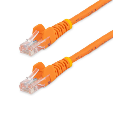 5m Orange Snagless Cat5e Patch Cable
