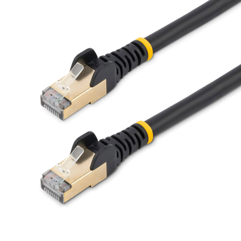 StarTech 5m CAT6a Ethernet Cable - Black - Snagless RJ45 Connectors