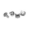 StarTech M6 Cage Nuts and M6 Rack Screws - 20 PKG - M6 Screws & Nuts